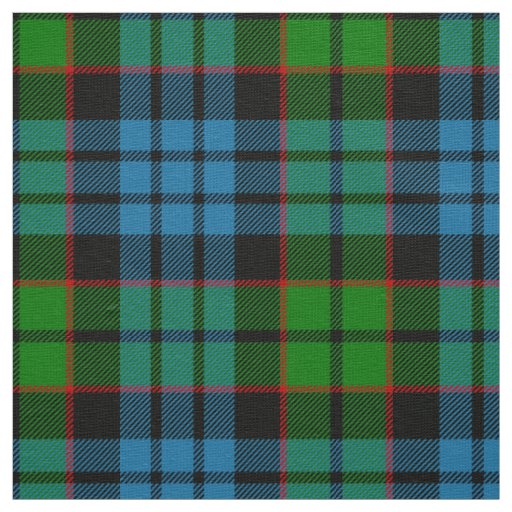 Scottish Clan Fletcher Tartan Plaid Fabric