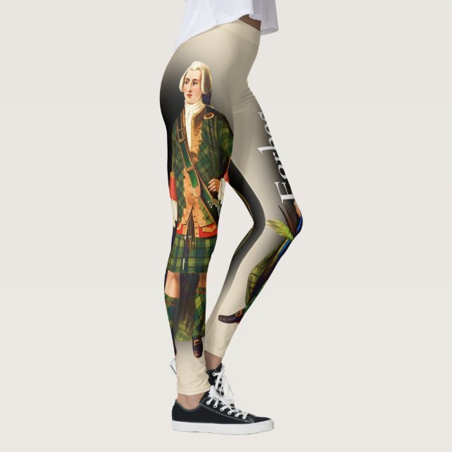 Scottish Clan Forbes By R. R. McIan Leggings (Right)