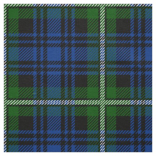 Scottish Clan Forbes Tartan Plaid Fabric