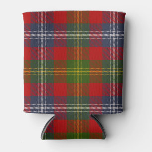 Scottish Clan Forrester Tartan Plaid Can Cooler