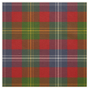 Scottish Clan Forrester Tartan Plaid Fabric