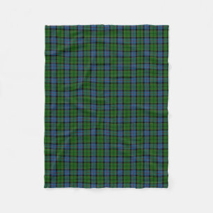 Scottish Clan Forsyth Forsythe Classic Tartan Fleece Blanket