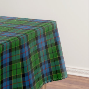 Scottish Clan Forsyth Forsythe Tartan Tablecloth