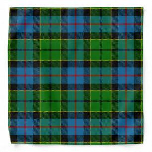 Scottish Clan Forsyth Tartan Plaid Bandana