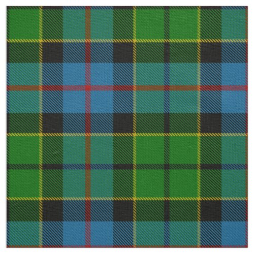 Scottish Clan Forsyth Tartan Plaid Fabric