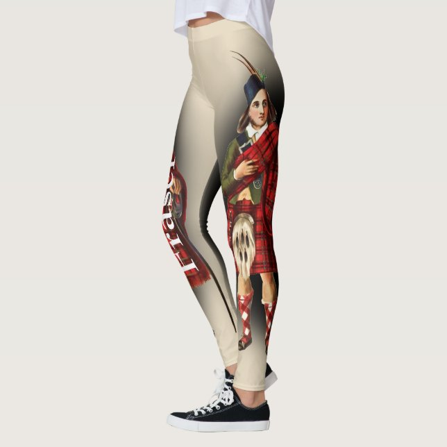 Scottish Clan Fraser By R. R. McIan Leggings (Left)