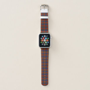Scottish Clan Fraser of Lovat Tartan Plaid Apple Watch Band
