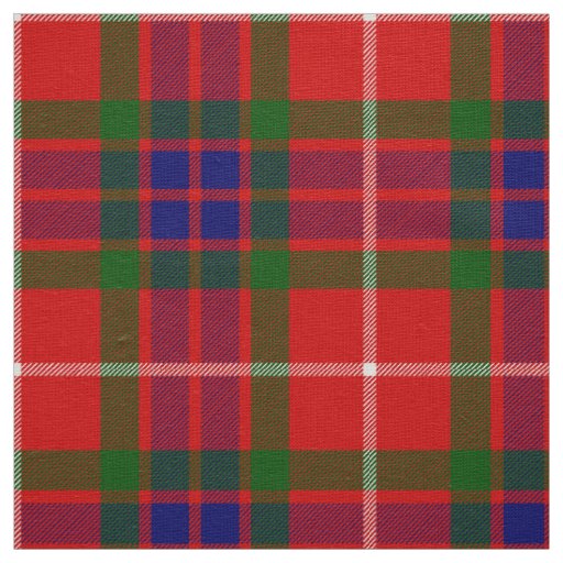 Scottish Clan Fraser of Lovat Tartan Plaid Fabric