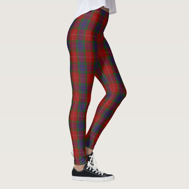 Scottish Clan Fraser Tartan Leggings (Right)