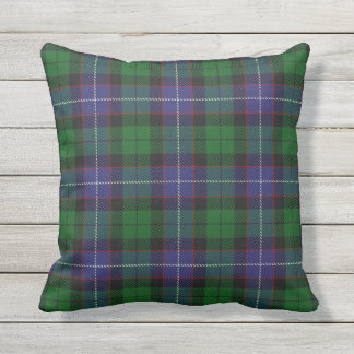 Scottish Clan Galbraith Tartan Outdoor Pillow
