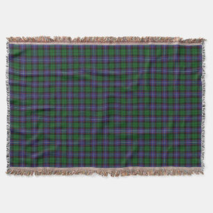 Scottish Clan Galbraith Tartan Throw Blanket