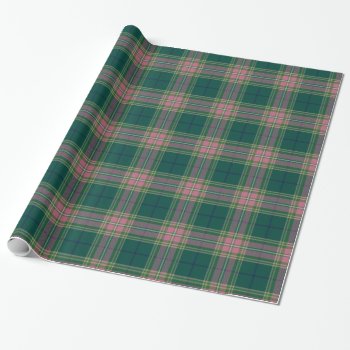 Scottish Clan Gallagher Tartan Plaid Wrapping Wrapping Paper by thecelticflame at Zazzle