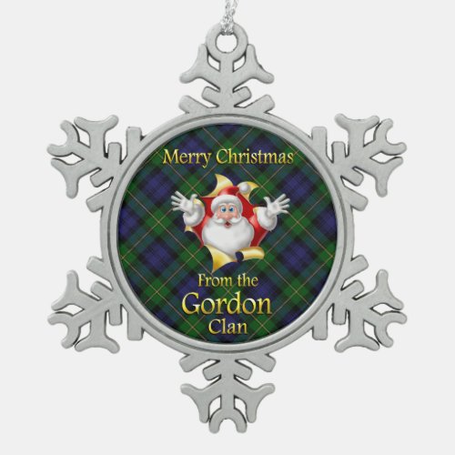 Scottish Clan Gordon Christmas Ornament