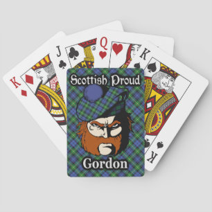 Scottish Clan Gordon Tartan Deck Poker Cards