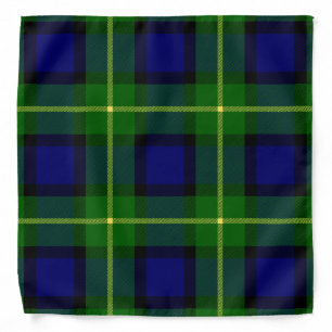 Scottish Clan Gordon Tartan Plaid Bandana