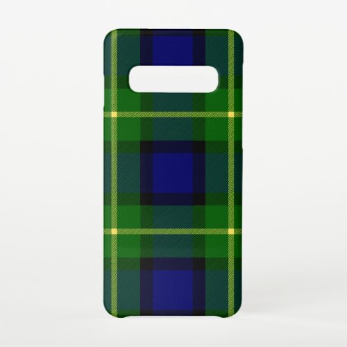 Scottish Clan Gordon Tartan Plaid Samsung Galaxy S10 Case