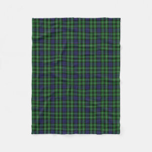 Scottish Clan Graham Classic Tartan Fleece Blanket
