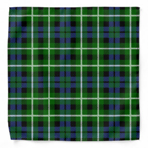 Scottish Clan Graham Tartan Plaid Bandana