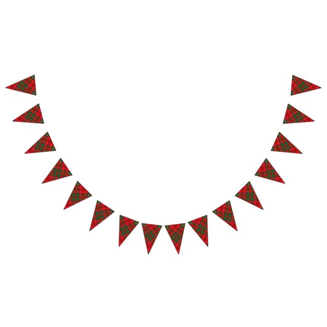 Scottish Clan Grant Tartan Bunting Flags (All)