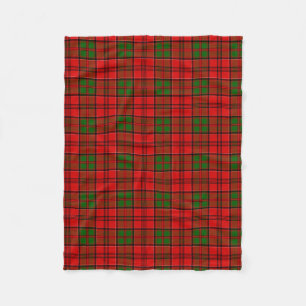 Scottish Clan Grant Tartan Plaid Fleece Blanket