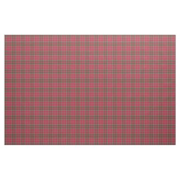 Scottish Clan Grant Weathered Tartan Plaid Fabric by thecelticflame at Zazzle