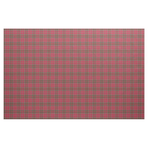 Scottish Clan Grant Weathered Tartan Plaid Fabric