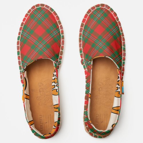 Scottish Clan Gregor MacGregor Tartan Plaid Espadrilles