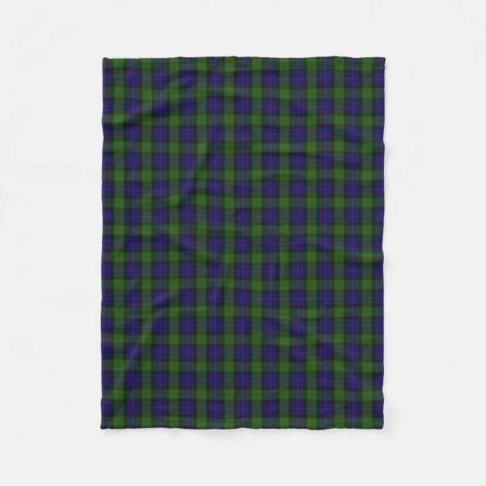 Gunn Weathered Tartan Blanket Wave Style