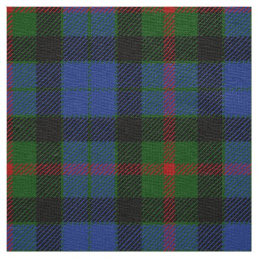 Scottish Clan Gunn Tartan Plaid Fabric