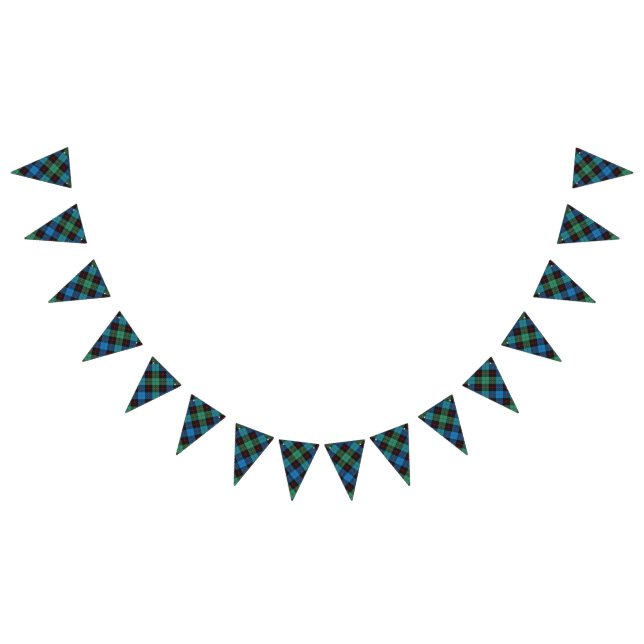 Scottish Clan Guthrie Tartan Bunting Flags (All)