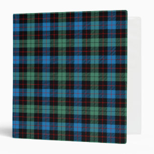 Scottish Clan Guthrie Tartan Plaid 3 Ring Binder