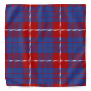 Scottish Clan Hamilton Tartan Plaid Bandana