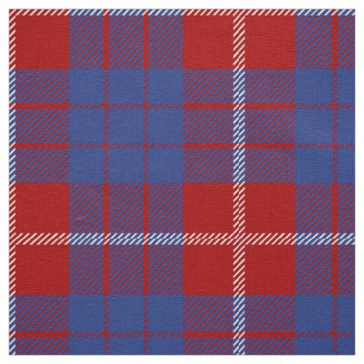 Scottish Clan Hamilton Tartan Plaid Fabric