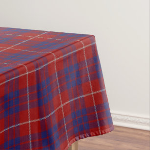Scottish Clan Hamilton Tartan Tablecloth