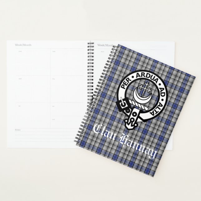 Scottish Clan Hannay Custom Planner (Display)