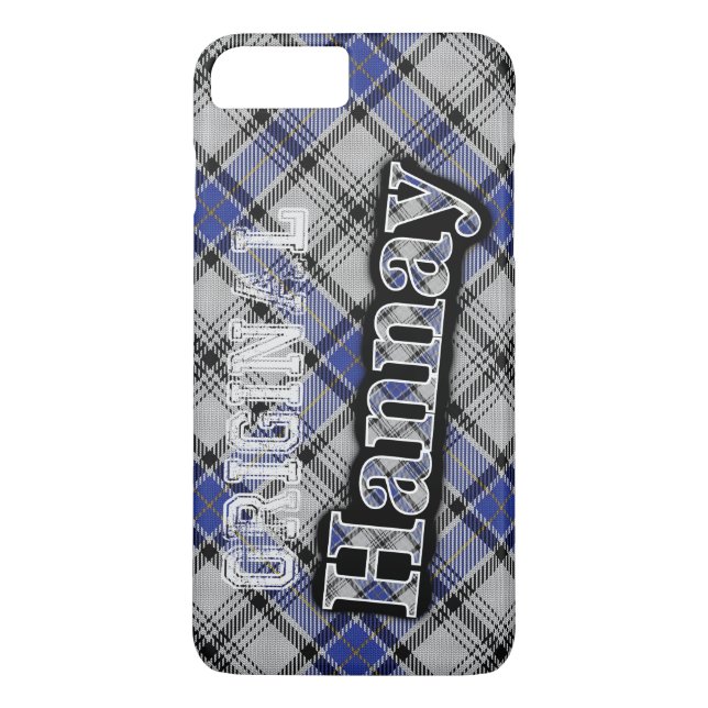 Scottish Clan Hannay Tartan Case-Mate iPhone Case (Back)