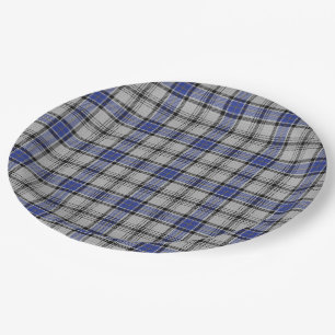 Scottish Clan Hannay Tartan Paper Plates