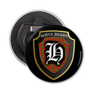 Scottish Clan Hay Bottle Opener