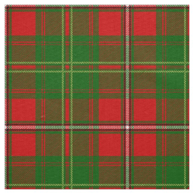 Scottish Clan Hay Tartan Plaid Fabric (Swatch)
