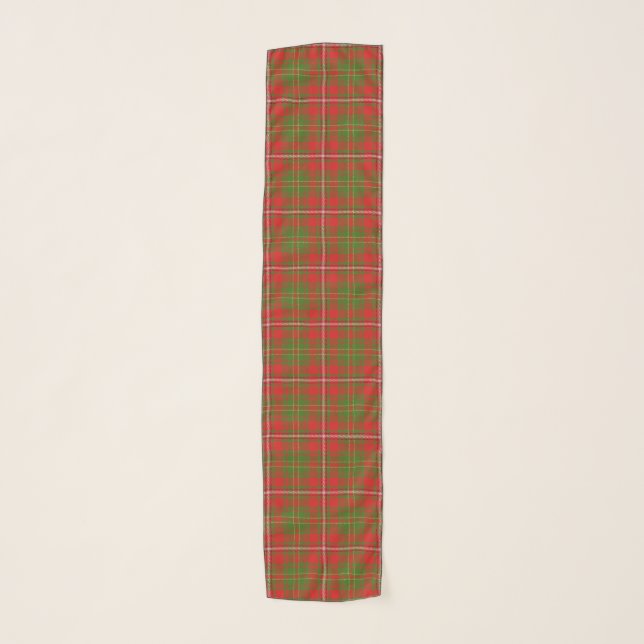 Scottish Clan Hay Tartan Plaid Scarf (Front)