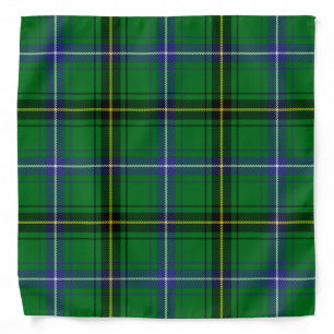 Scottish Clan Henderson Tartan Plaid Bandana