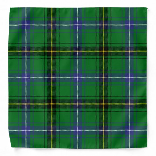 Scottish Clan Henderson Tartan Plaid Bandana