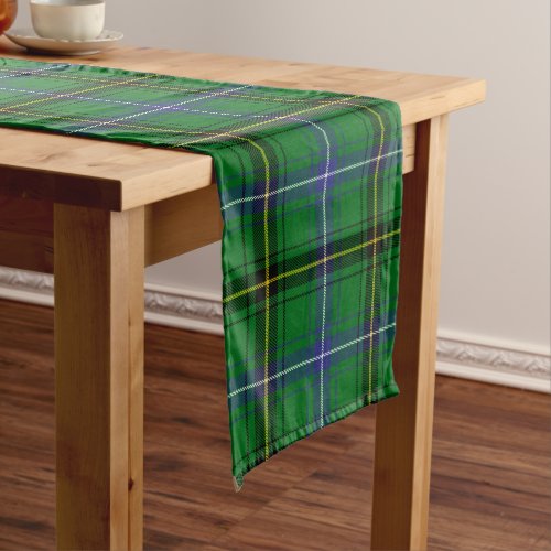 Scottish Clan Henderson Tartan Plaid Long Table Runner