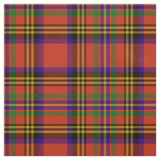 Scottish Clan Hepburn Tartan Plaid Fabric