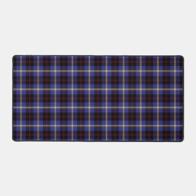 Scottish Clan Hill Tartan Plaid Desk Mat (Front)