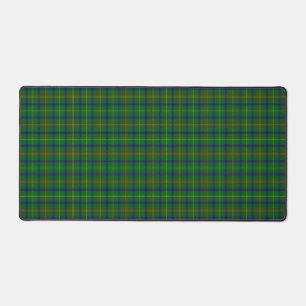 Scottish Clan Holmes Tartan Plaid Desk Mat