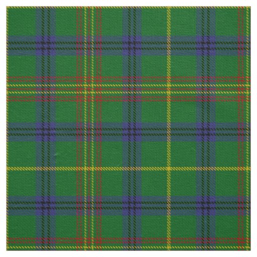 Scottish Clan Holmes Tartan Plaid Fabric