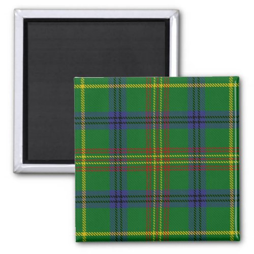 Scottish Clan Holmes Tartan Plaid Magnet