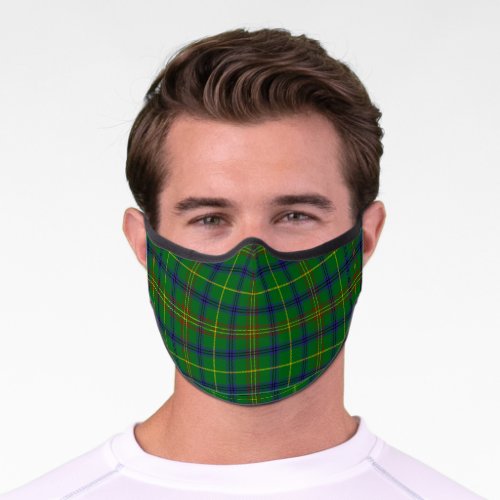 Scottish Clan Holmes Tartan Plaid Premium Face Mask