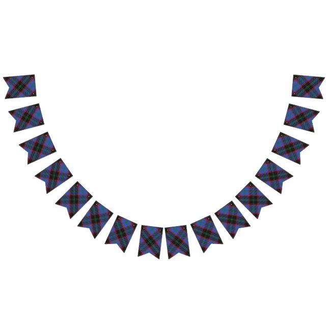 Scottish Clan Home Hume Tartan Bunting Flags (All)